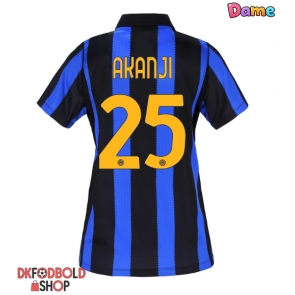 Inter Milan Manuel Akanji #25 Hjemmebanetrøje Dame 2026-27 Kort ærmer Inter Milan Manuel Akanji #25 Hjemmebanetrøje Dame 2026-27 Kort ærmer